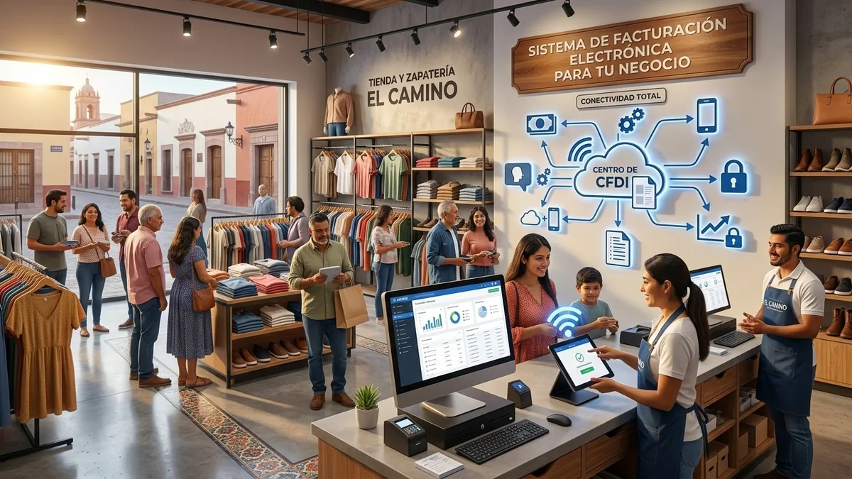 Ilustración de Sistema de facturación electrónica para tu negocio: qué incluir y por qué