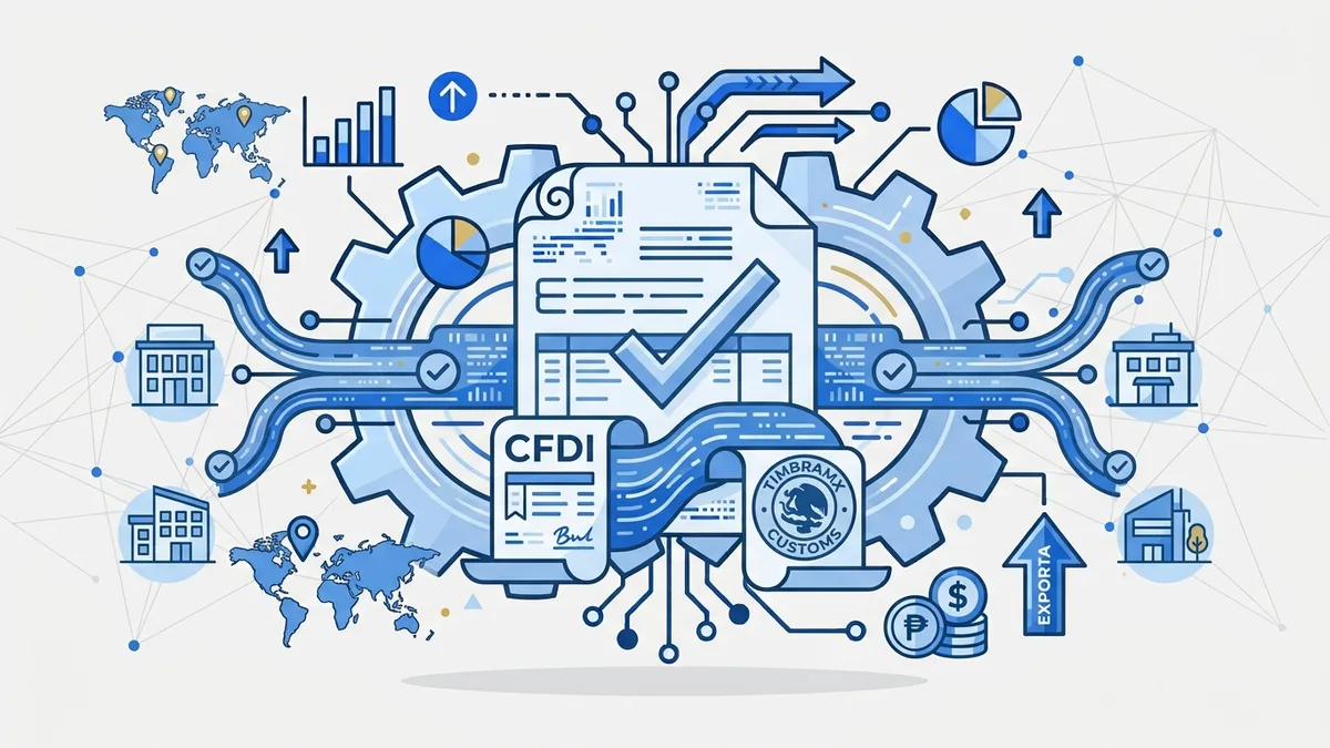 Ilustración de Sistema de facturación multiempresa: factura varias empresas desde una sola cuenta